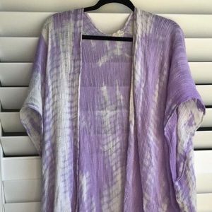 Free People tie dye kimono